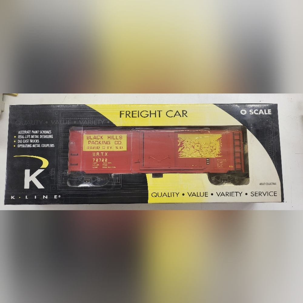 K-Line O Gauge Black Hills Packing Co. Reefer